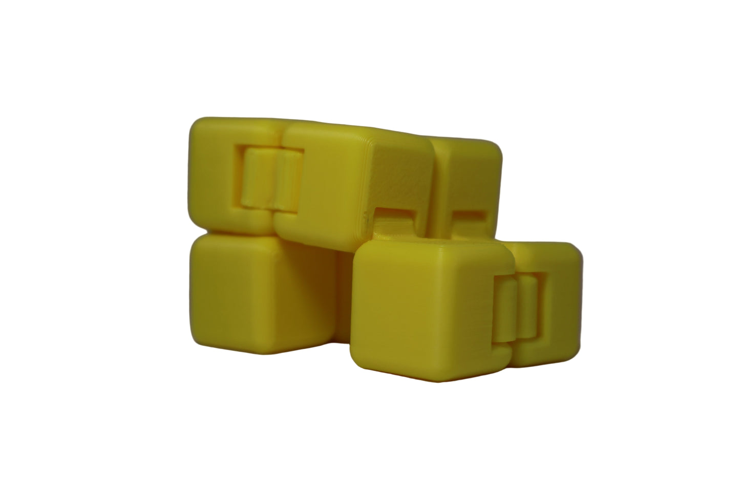 🧠 LumaPlay Infinity Cube – Ultra-Satisfying Fidget Toy 💛