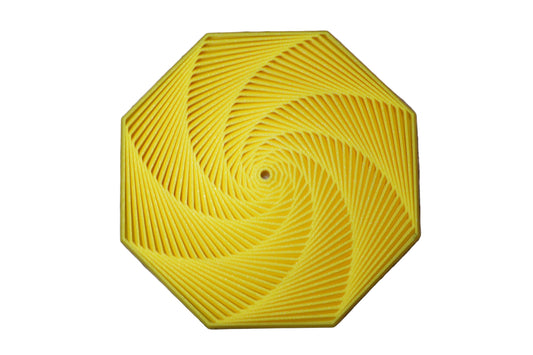 🌀 LumaPlay Polygon Fidget Tile – Mesmerizing Gradient Slider 🌀